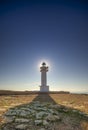 Barbaria cape lighthouse Royalty Free Stock Photo