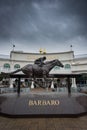 Barbaro Statue at Entrance to Churchill Downs Royalty Free Stock Photo