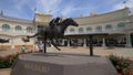 Barbaro statue at Kentucky Derby museum in Louisville - LOUISVILLE, UNITED STATES - JUNE 14, 2019 Royalty Free Stock Photo