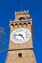 Barbarossa tower. Acquapendente. Lazio. Italy. Royalty Free Stock Photo