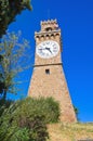 Barbarossa tower. Acquapendente. Lazio. Italy.