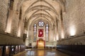 Barbazan chapel at Pamplonas cathedral Royalty Free Stock Photo