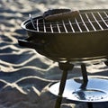 Barbecue on beach Royalty Free Stock Photo