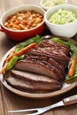 Barbecue beef brisket Royalty Free Stock Photo