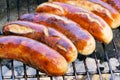 Barbecue bratwurst Royalty Free Stock Photo