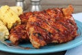 Barbecue Chicken Closeup