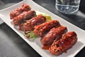Buffalo Chicken wings Royalty Free Stock Photo