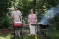 Barbecue Family Royalty Free Stock Photo