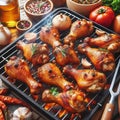 Barbecue Feast Sizzle Royalty Free Stock Photo