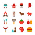 Barbecue Food Objects