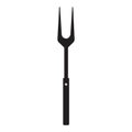 Barbecue fork. BBQ or grill tools icon. Black simple silhouette.