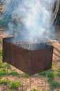 Barbecue grill for barbecue Royalty Free Stock Photo