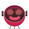 Barbecue grill illustration