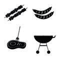 Barbecue grill vector