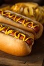 Barbecue Grilled Hot Dog