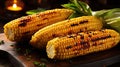 barbecue grilled sweet corn