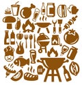 Barbecue icons