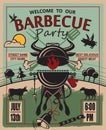 Barbecue party invitation