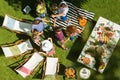 Barbecue party with summer music Royalty Free Stock Photo