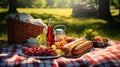 barbecue picnic hot dogs Royalty Free Stock Photo