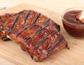 Barbecue Ribs Royalty Free Stock Photo