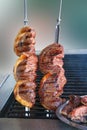 Barbecue rump steak Royalty Free Stock Photo