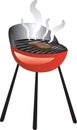 Barbecue Smoke Grill Royalty Free Stock Photo