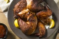 Barbecue Smoked Whole Chicken