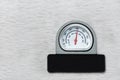 Barbecue temperature gauge Royalty Free Stock Photo
