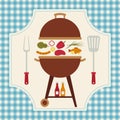 Barbecue vector illustration