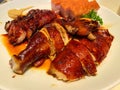 Barbecued Platter Soya Chicken Honey Char Siew Crispy Roast Pork Belly