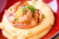 Barbecued Shrimp and Grits Royalty Free Stock Photo