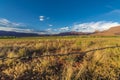 Barbed Wire Sunset over Fisher Mesa Royalty Free Stock Photo