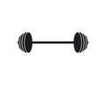 Barbell, Dumbbell Gym Icon Logo Template gym Badge, Fitness Logo