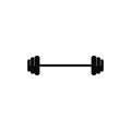 Barbell, Dumbbell Gym Icon Logo Template gym Badge, Fitness Logo