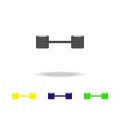 barbell multicolored icons. Element of sport icon Can be used for web, logo, mobile app, UI, UX