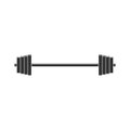 Barbell vector illustration isolated on a white background in EPS10 Royalty Free Stock Photo