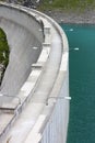 Barbellino dam and artificial lake, Alps Orobie, Bergamo,