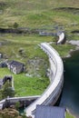 Barbellino dam and artificial lake, Alps Orobie, Bergamo,