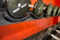 Barbells gym equipment