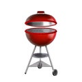 Barbeque Grill Equipment For Frying Meat Vector
