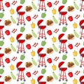 Barbeque grill pattern
