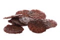 Barbeque Grilled Beef Coins Isolated