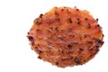 Barbeque Grilled Chicken Coin Isolated