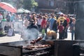 barbeque on marketplace