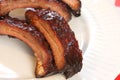 Barbeque pork ribs Royalty Free Stock Photo