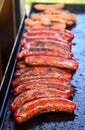 Barbeque sausages Royalty Free Stock Photo