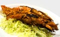 Barbequed Prawns Royalty Free Stock Photo