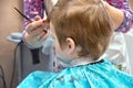 Barber child boy salon hair, hairdresser