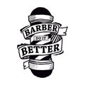 Barber do it better typography design